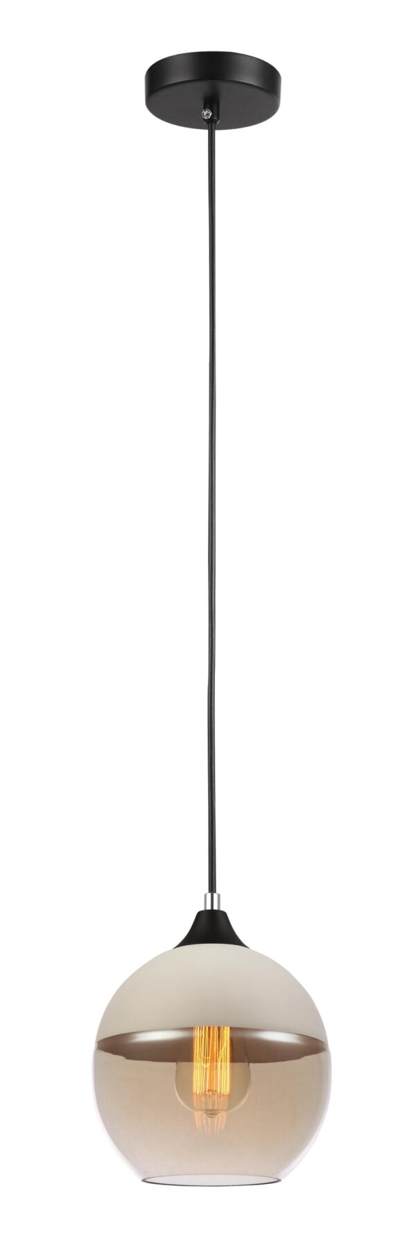 PENDANT ES WH w/Amber (Glass) WINE GLASS OD200mm