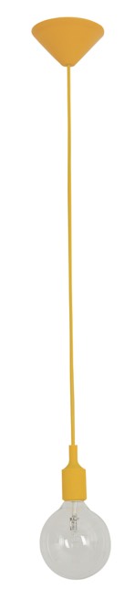 PENDANT ES Yellow Silicon SUSPENSION OD40mm
