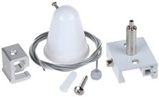 TRACK 3 Circuit 4 Wire Cable Suspension Kit With Spring WH