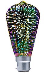 GLOBE LED BC ST57 PEAR 4W Firework Effect 50 Lm