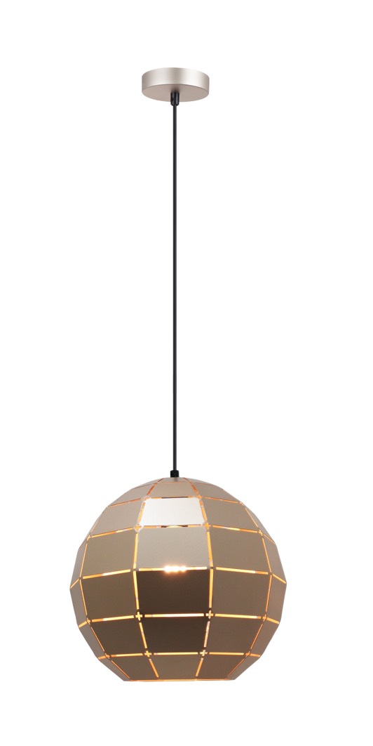 PENDANT ES Champagne Gold Tiled WINE GLASS OD300mm