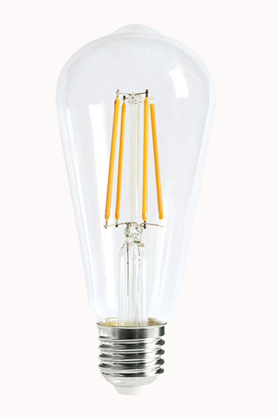 GLOBE LED ES PEAR DIMM Filament 8W 6000K CLR 800 Lm