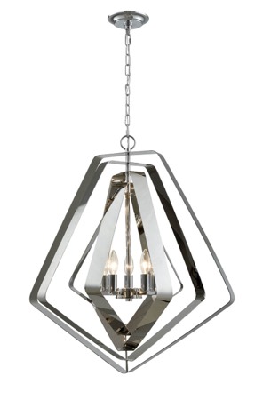 PENDANT SESx5 SS PENTAGON x 5  OD663mm