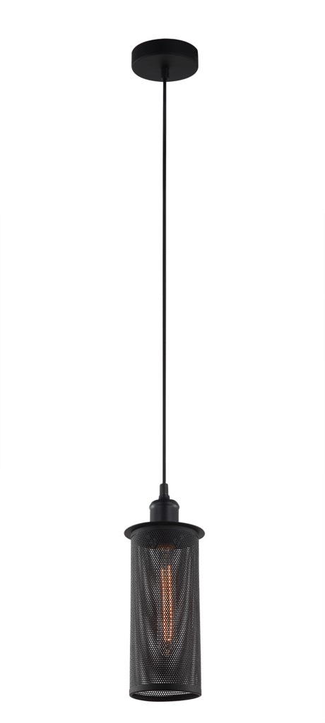PENDANT ES Blk Mesh OBLONG OD120mm