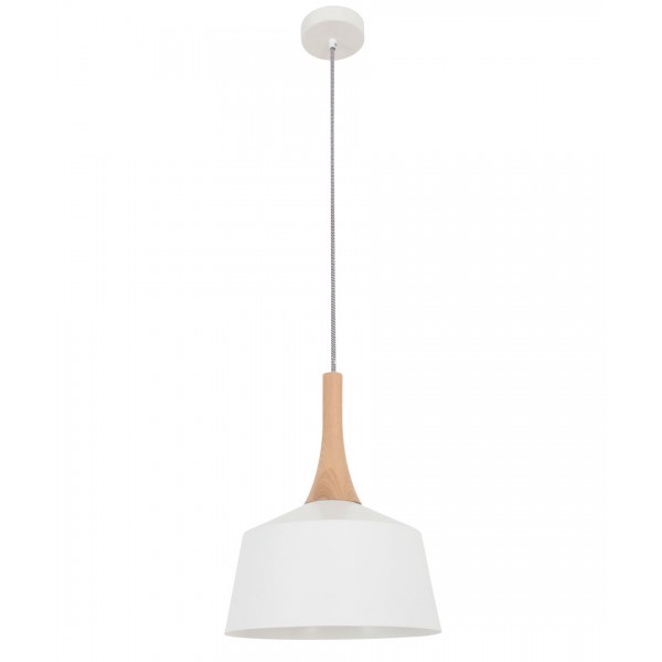 PENDANT ES Wh SML ANGLED DOME OD270mm