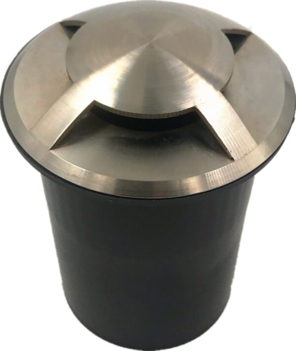 INGROUND MR16 RND SS316 IP67 F/Plate 87mm 3 Eyes