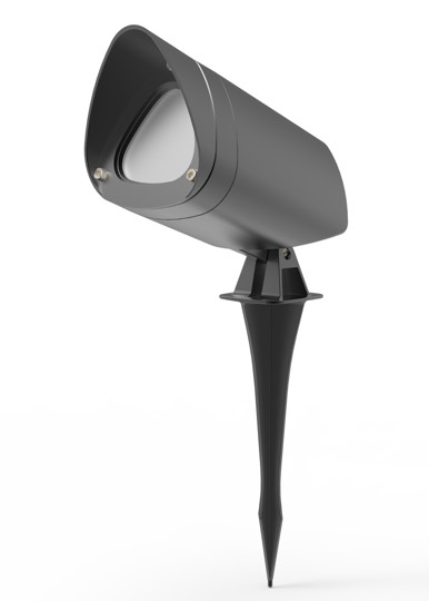 SPIKE S/ADJ 12V MR16 Dark Grey IP65 Exposed Cable