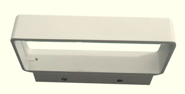 WALL Int City S/M Up/Dn 6W RECT Matt Wh 3K 615 Lm