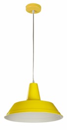 PENDANT ES Yellow ANGLED DOME OD355mm