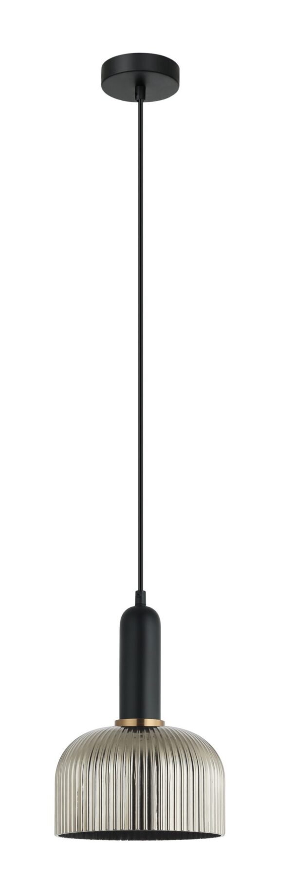 PENDANT ES Chrome Glass Dome OD200mm