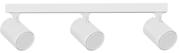 SPOT 3/ADJ GU10 Wh IP20 RECT BAR L450mm x W75mm x H25mm