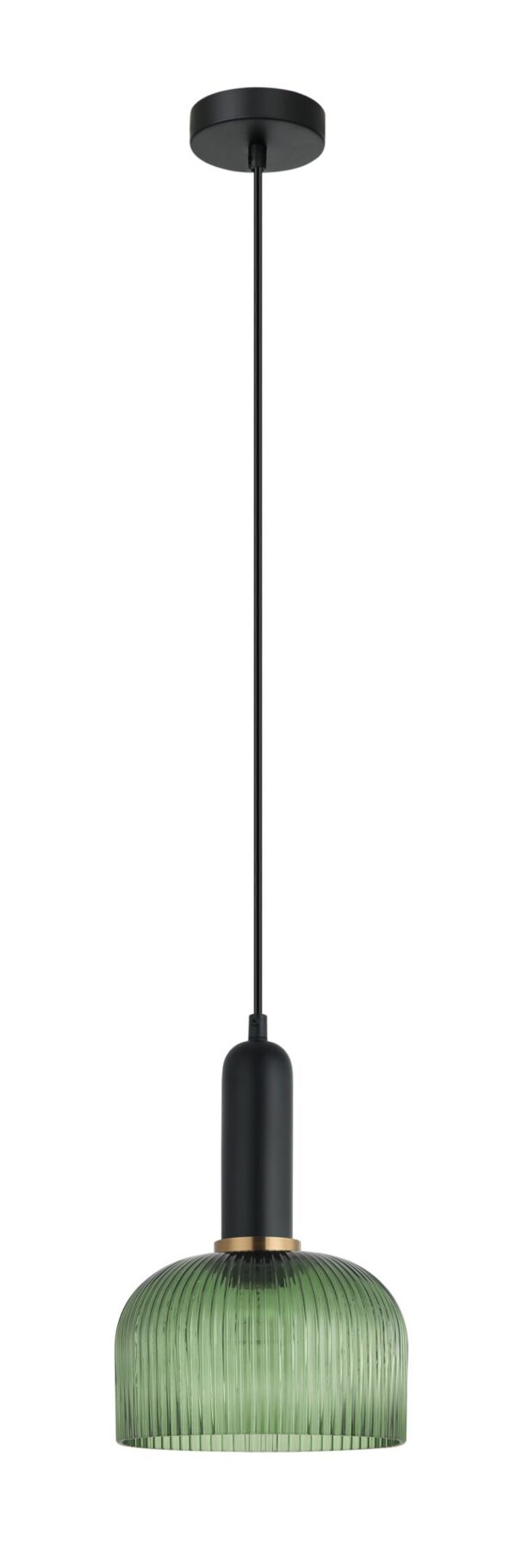 PENDANT ES Green Glass Dome OD200mm