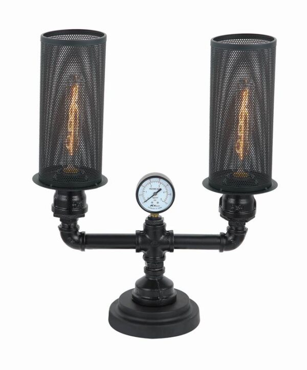 TABLE ESx2 Blk Mesh OBLONG OD110mm w/Blk