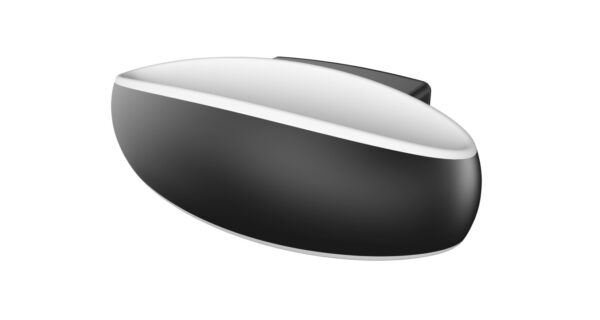 WALL S/M 9W CRESCENT Matt Blk 3K IP54 364 Lm