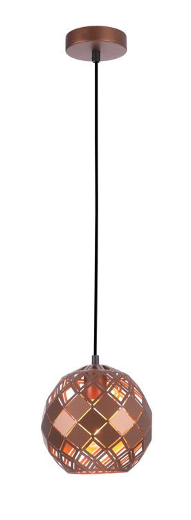 PENDANT ES Coffee Embossed Tiled WINE GLASS OD200mm