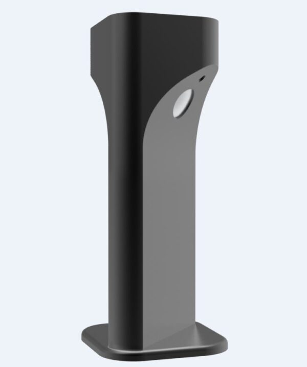 BOLLARD 11W SQ Dark Grey 3K IP65 H300mm 2 Diff 540 Lm