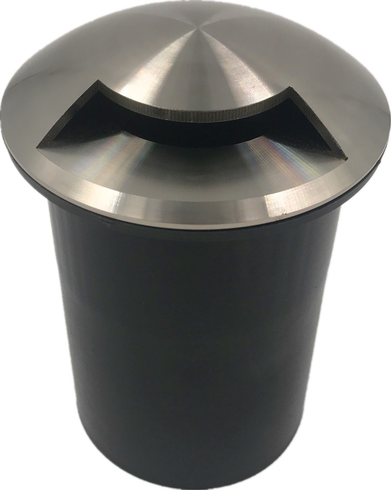 INGROUND MR16 RND SS316 IP67 F/Plate 87mm 1 Eye