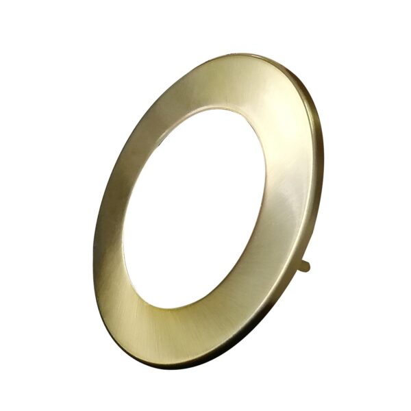 D/L Faceplate ANT. BRASS OD112mm for NOVADLUX01A  NOVACOB01
