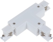 TRACK 3 Circuit 4 Wire T-Piece Connector - RIGHT2 WH