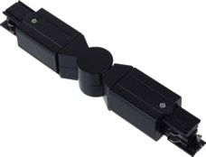 TRACK 3 Circuit 4 Wire Elbow Connector BLK