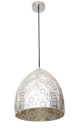 PENDANT ES 60W Ellipse Chrome Steel OD310 X L320m