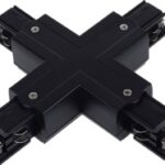 TRACK 3 Circuit 4 Wire Cross-Piece Connector BLK