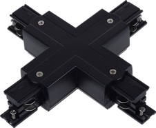 TRACK 3 Circuit 4 Wire Cross-Piece Connector BLK