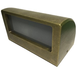 STEP S/M 12V G4 CURVED Bronze IP54 OD104mm