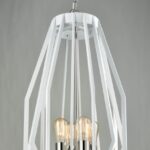 PENDANT ES X 4 Wh NARROW ANGULAR CAGE OD380mm