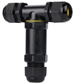 CONNECTOR 3 Way T Shape IP68 W/Proof
