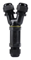 CONNECTOR 3 Way Y Shape IP68 W/Proof