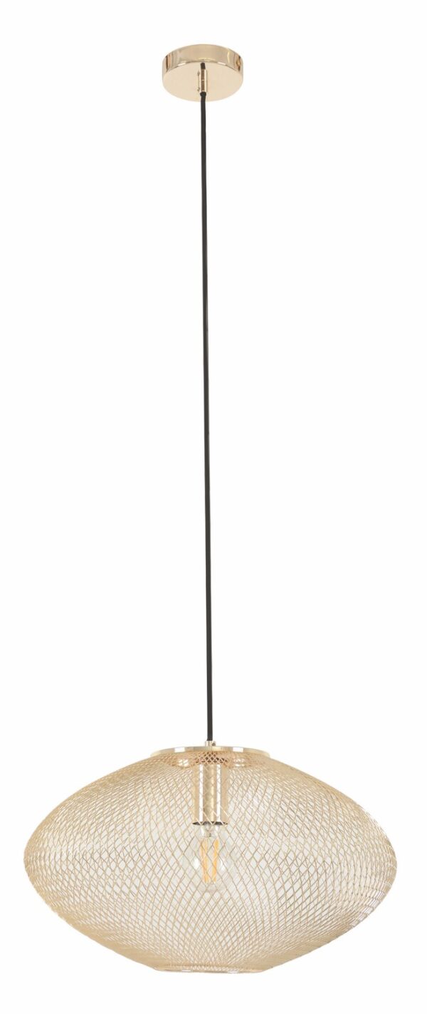 PENDANT ES 60W Champagne Gold LGE OD600mm