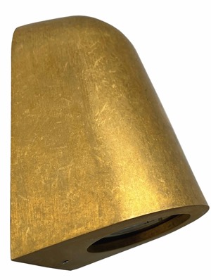 WALL S/M GU10 CONE Antique Brass IP65
