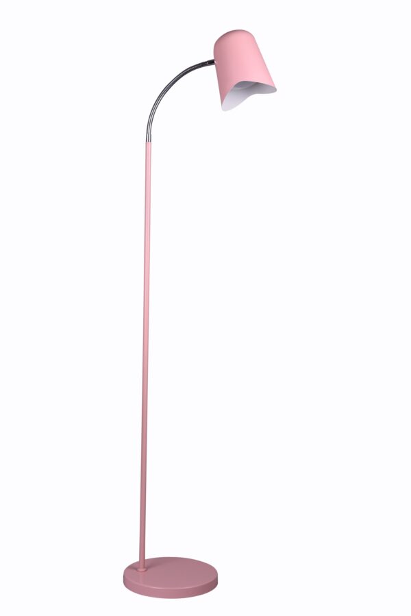 FLOOR ES Matt Pink ELLIPSE H1545mm Adj w/wave edge