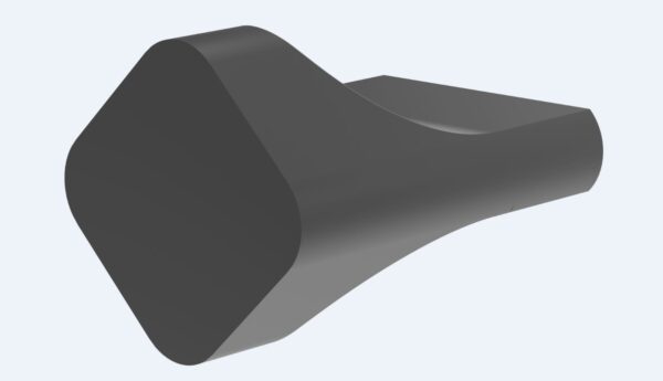 WALL S/M 11W SQ Dark Grey 3K IP65 2 Diff 540 Lm