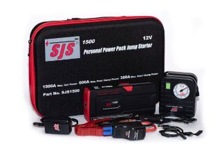 AUTO BATT CHARGER KIT 12V SJS1500 w/Tyre Pump