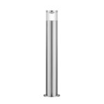 BOLLARD GU10 RND Titanium IP54 H445mm Low Glare