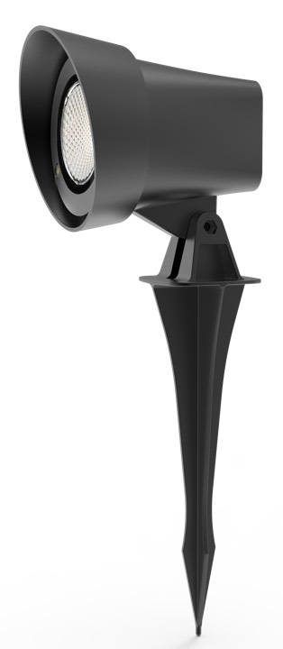 SPIKE LED (Dark Grey) Adj 12V 13W 3000K 930LM IP65