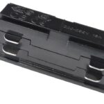 TRACK 3 Circuit 4 Wire Mini Straight Connector BLK