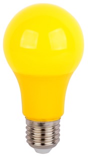 GLOBE LED ES GLS (A60) 7W INSECT YELLOW 1500K 350 Lm