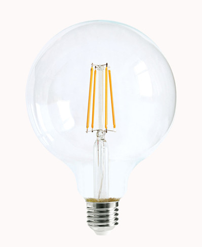 GLOBE LED ES G95 DIMM Filament 6W 2700K CLR 600 Lm