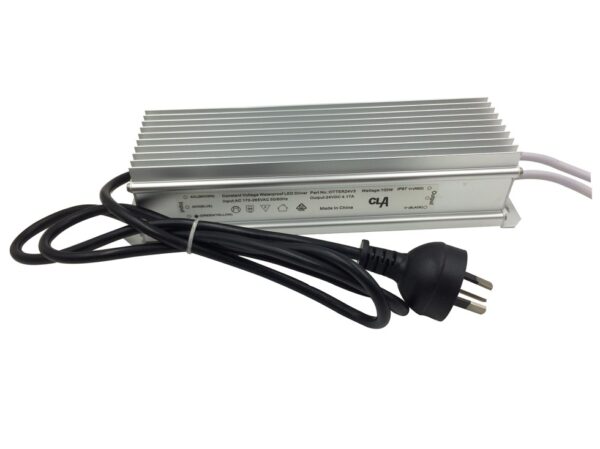 DRIVER 24V DC C/VOLT 100W (10W-80W) RECT IP67 LED