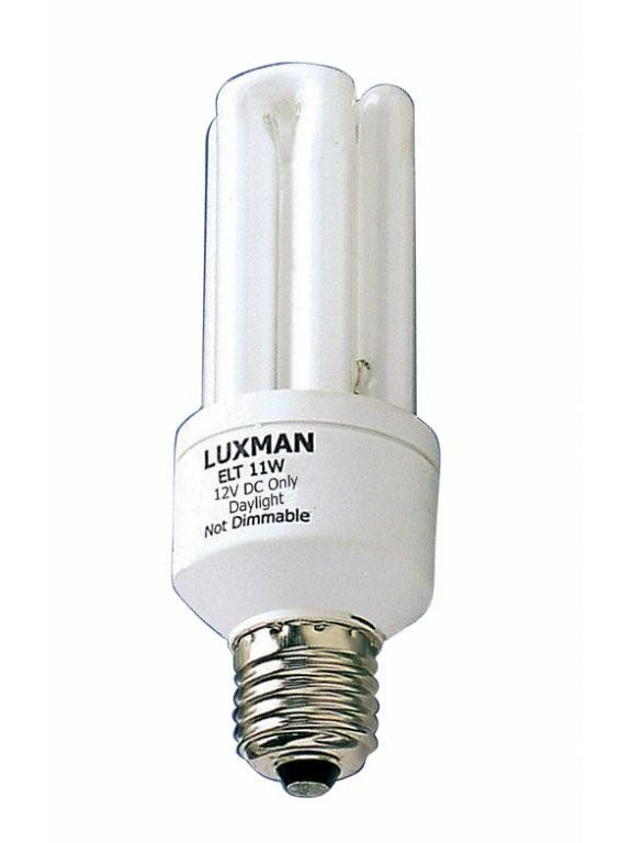 GLOBE CFL 24V AC ES 3U 11W 6400K (600 Lumens)